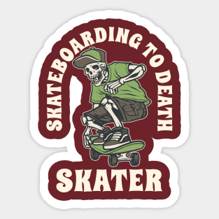 skater Sticker